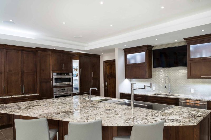 Dark Industrial 8 Handsome and rich open kitchen