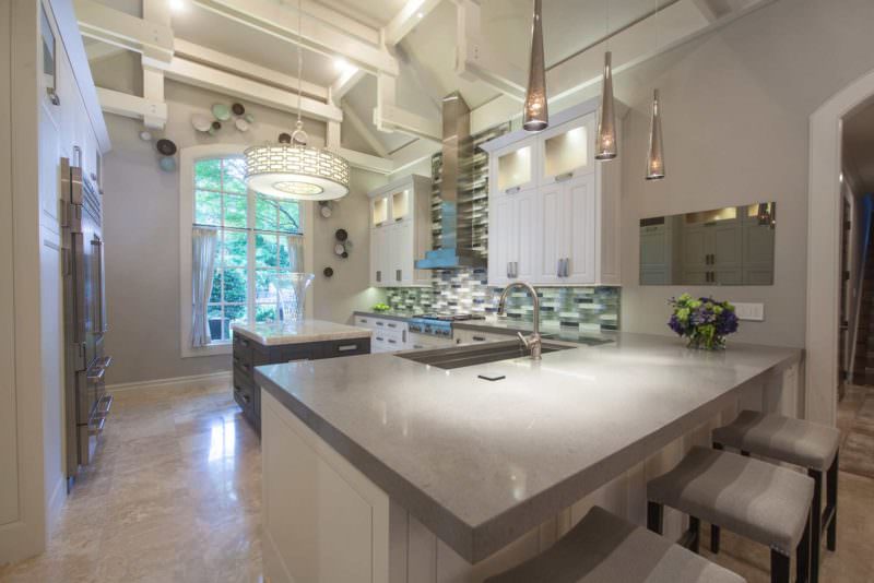 Leaves You Jonesin 1 contemporary stylish kitchen